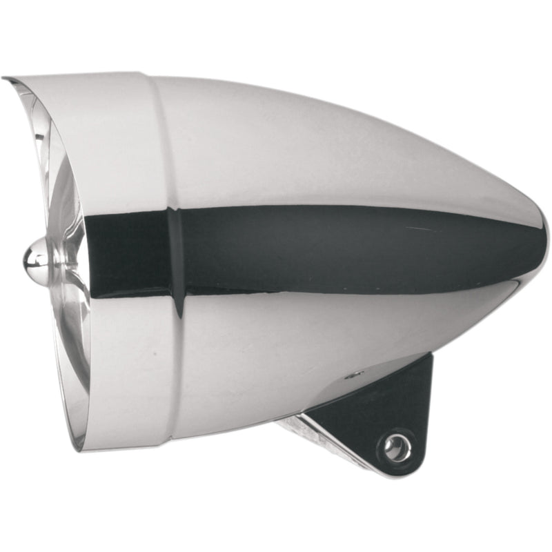 Headwinds Headlight Housing 5-3/4" Vampire Rocket Chrome - 1-5700VCA For Harley 1980-2017