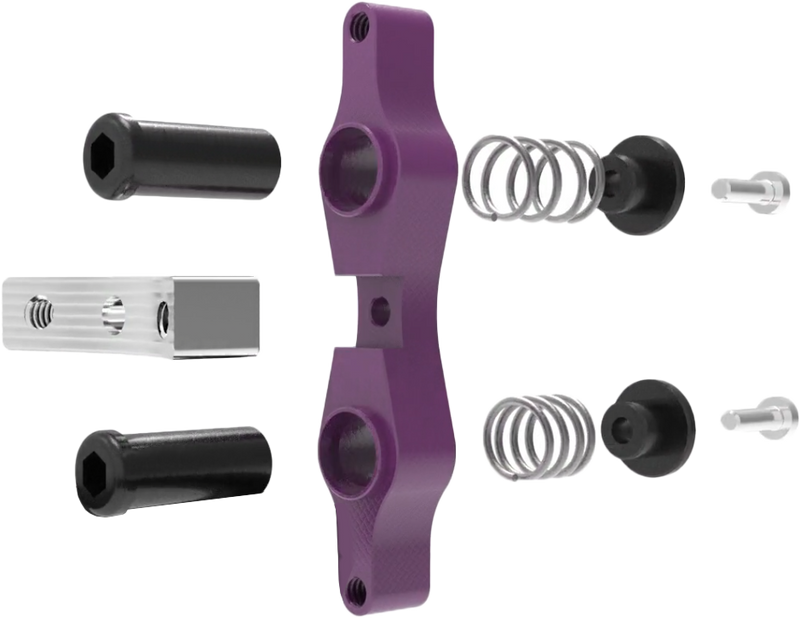 Tamer 188-8002P HH-DBU-02P TAMER DOUBLE BUTTON X-WING PURPLE