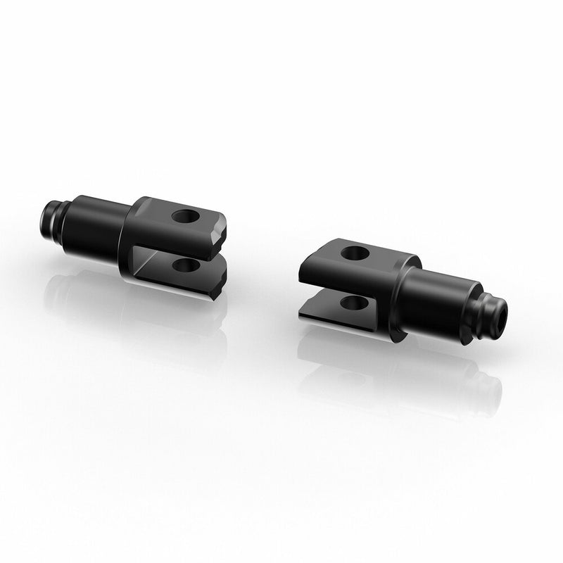 Rizoma 58-PE650B PE650B FOOTPEG MOUNT KIT RIDER BLACK PR