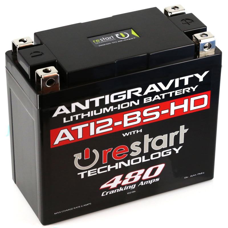 Antigravity Batteries AG-AT12BS-HD-RS Antigravity YT12-BS High Power Lithium Battery W/re-start - Photo - Primary