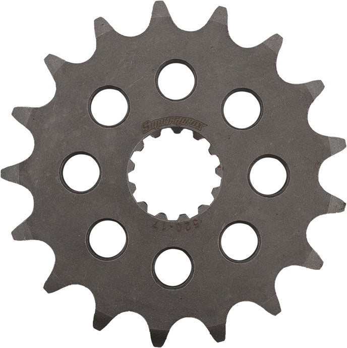 Supersprox Front CS Sprocket Steel 17T-525 - CST-520-17-2 For Suzuki Motorcycles 1998-2016 | Triumph Daytona / Street / Tiger / XC 800 2006-2016