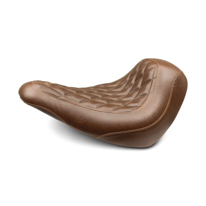 Mustang Motorcycle 83041 Mustang 18-21 Harley Low Rider, Sport Glide Wide Tripper Solo Seat Diamond Stitch - Brown - User 1