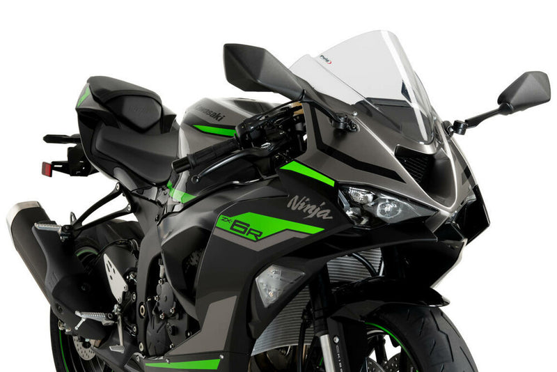 Puig Hi-Tech Parts Windscreen Z-Racing Clear - 21831W Kawasaki Ninja 2024-2025