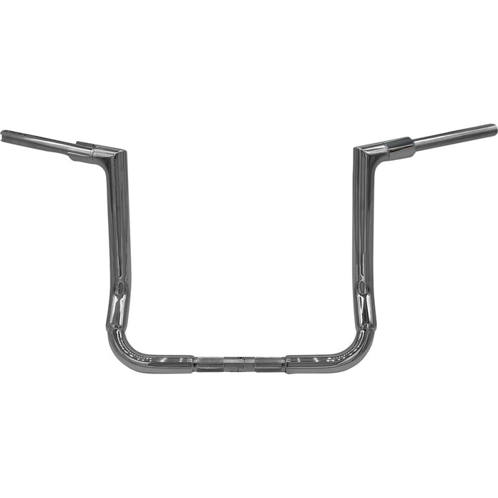 FAT BAGGERS INC. 0601-5790 615014 1-1/2" EZ Install Flat Top Handlebar - 14" - Chrome