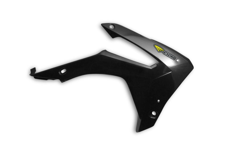 Cycra 1CYC-1887-12 14-17 Honda CRF250R Powerflow Radiator Shrouds - Black - Photo - Primary