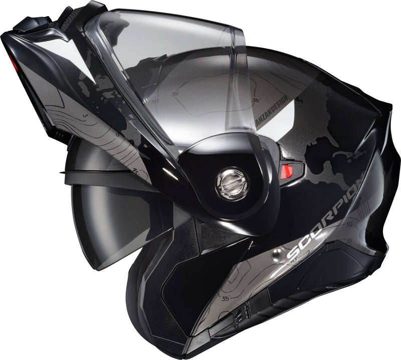 Scorpion Exo EXO-AT960 Modular Helmet Topographic