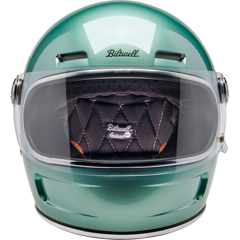 BILTWELL Gringo SV Helmet Metallic - Seafoam