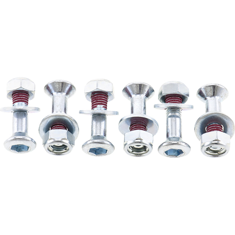 BOLT 2401-0941 2008-HS.CRF Hub-Savers Double Locked Sprocket Fastening Kit Fastener Kit - Hub-Savers/Sprocket - Double Locked - Silver - 6 Pack - Honda