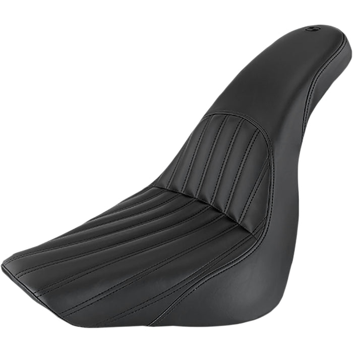 SADDLEMEN 0802-1357 818-27-047K Profiler™ Seat - Black - Smooth - FL/FX '18-'23