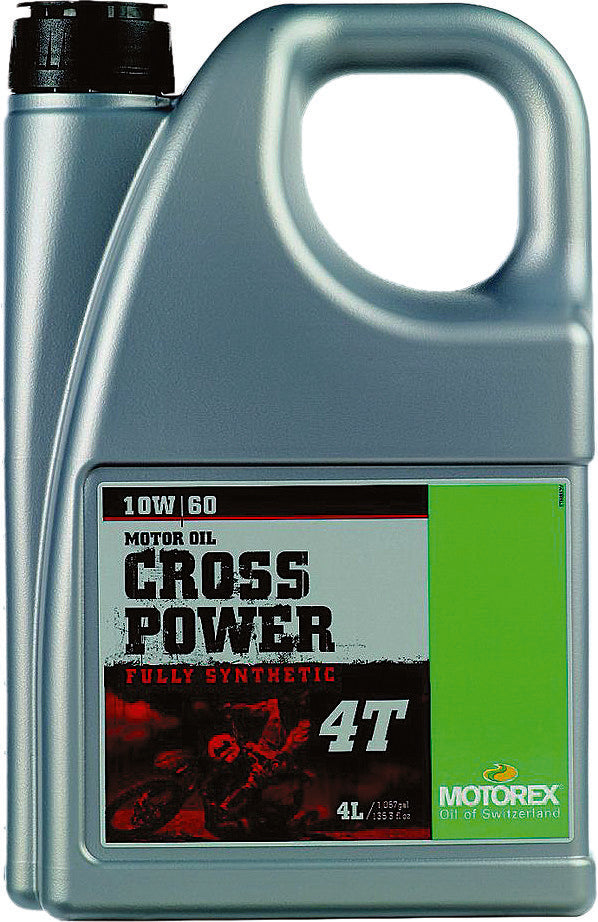 Motorex 580-0151 306217 CROSS POWER MOTOR OIL 4T 10W60 4L
