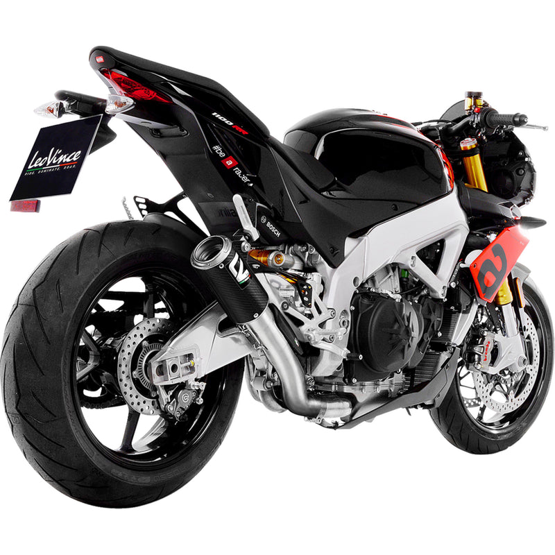 LEOVINCE 1811-4307 15401CU LV Corsa Carbon Fiber Slip-On Muffler LV Corsa Muffler - Carbon Fiber
