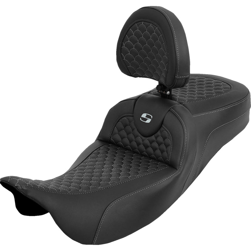 Saddlemen Roadsofa™ Seat - 808-07B-209B5 For Harley Touring 2008-2025