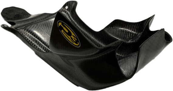 P3 670-301081 301081 SKID PLATE CARBON FIBER KTM/HUS