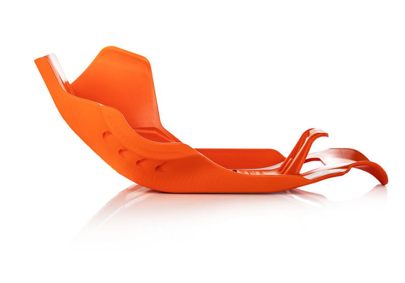 Acerbis Skid Plate Orange White - 2733465321 KTM SX-F 450 / 450 Factory Edition / XC-F 450 2019-2022