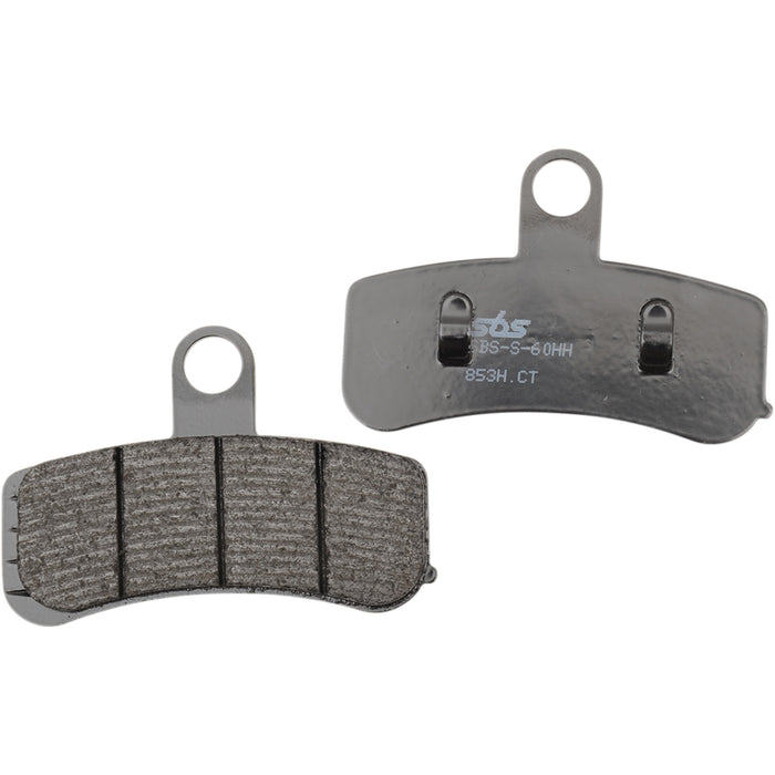 SBS 1720-0304 853H.CT Organic Harley/Buell Brake Pad Carbon Tech Brake Pads - Harley-Davidson