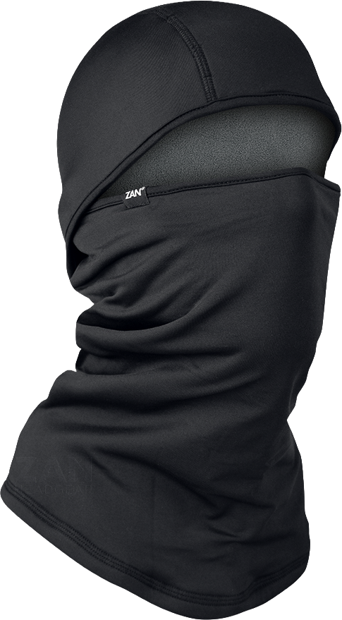 Zan Headgear 26-5374 WBSF114 SPORTFLEX CNVTBL BALACAVA FLEECE BLACK