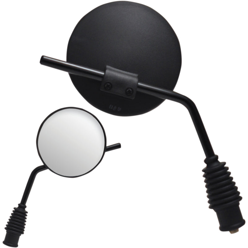 PARTS UNLIMITED 0640-0968 Dual Sport Mirror Mirror - Side View - Dual Sport - Standard - Left/Right - Black