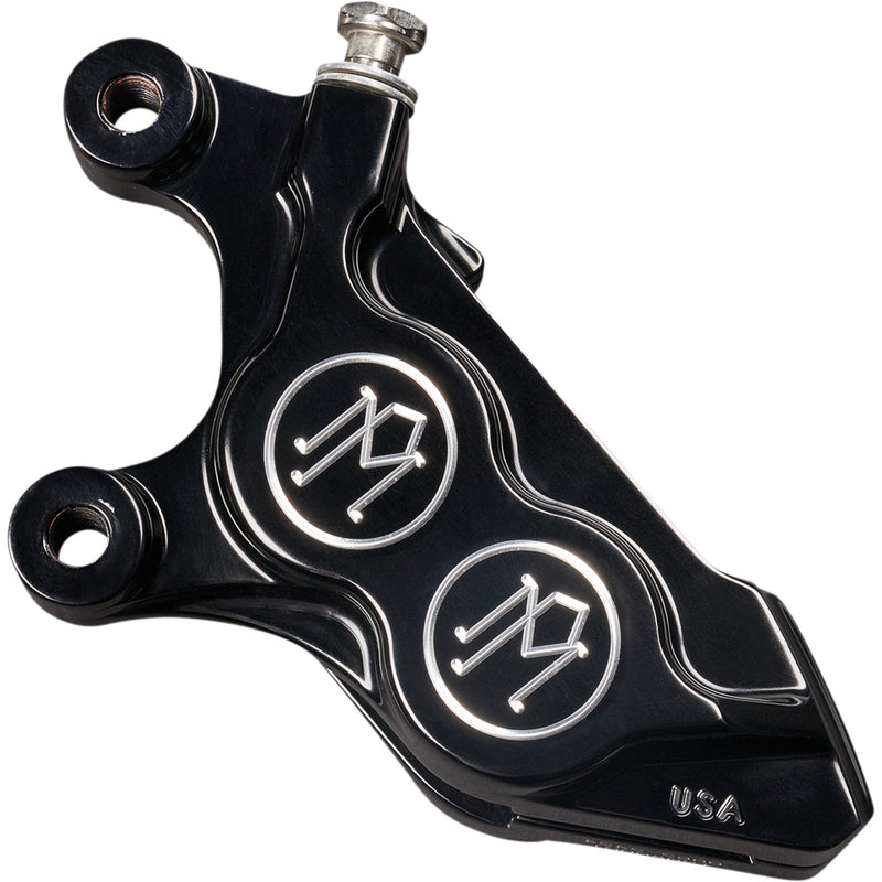 Performance Machine (pm) Caliper - 0052-2425-BM For Harley Motorcycles 2008-2021