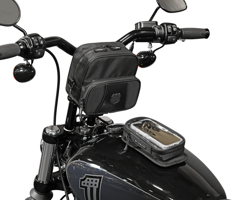 Nelson Rigg 270-3132 NR-100 ROUTE 1 HWY HANDLEBAR BAG 7L BLACK