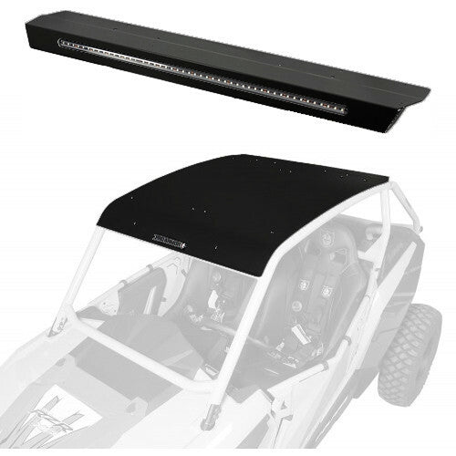 Pro Armor Asylum Roof With Light Bar Black - P141R123BL Polaris RZR 2014-2022