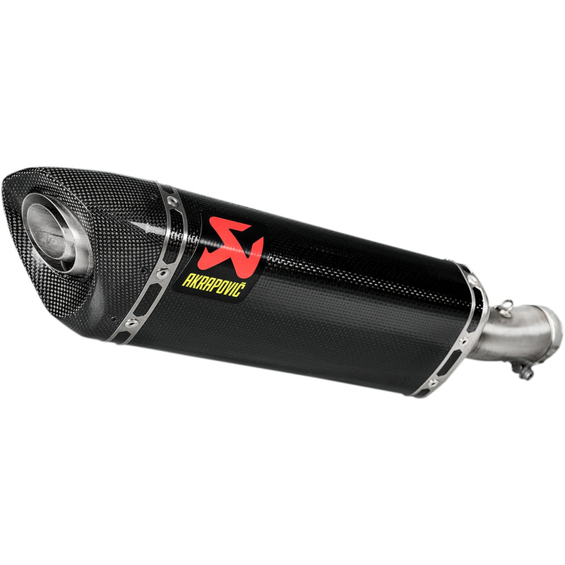 AKRAPOVIC 1811-3515 S-K4SO6-APC Slip-On Line Muffler Carbon Fiber Muffler