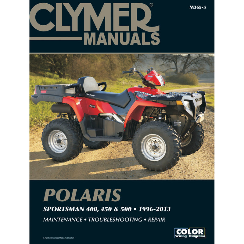 Clymer Service Manual - CM3655 Polaris Sportsman / Worker / Xplorer 1996-2013
