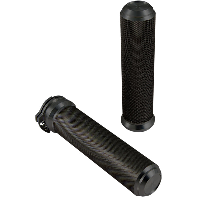 Speed Merchant Speed Grips 1" Black - SM-AG100B For Harley Motorcycles 1980-2020