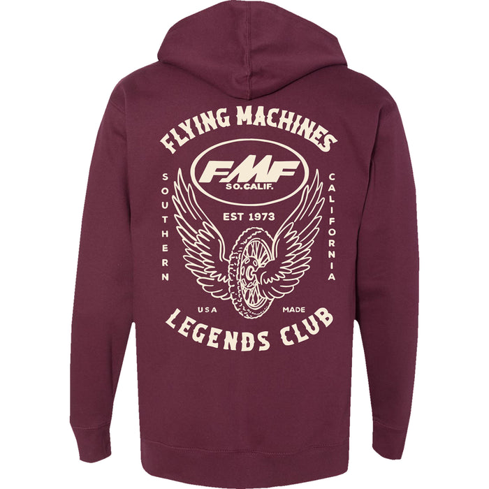 FMF 3050-6930 FA24121901MRN2X Loyalty Hoodie maroon - 2xl