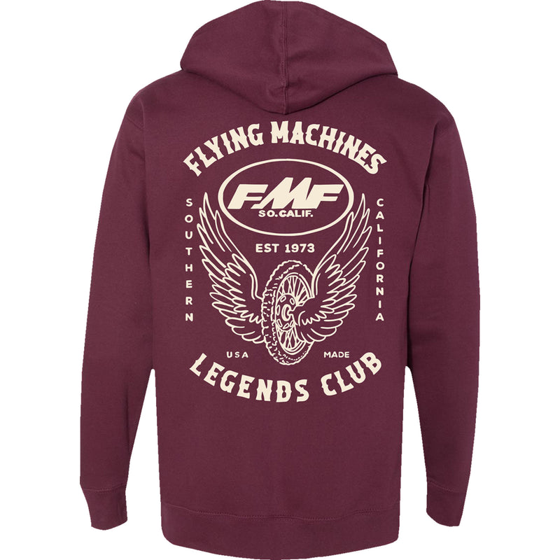 FMF 3050-6926 FA24121901MRNSM Loyalty Hoodie maroon - small