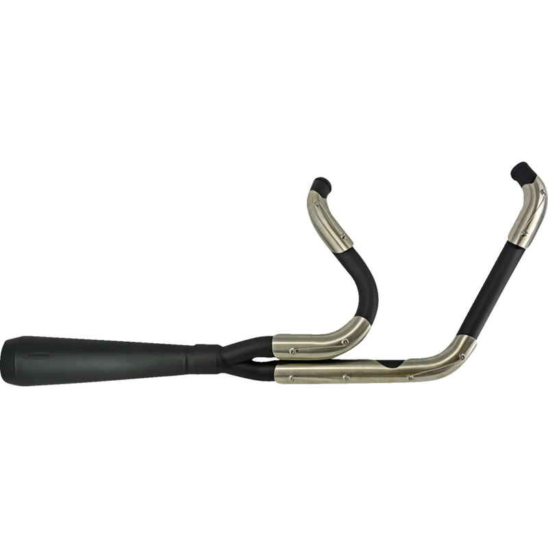 Trask Assault 2-Into-1 Exhaust System - TM-5053BK For Harley Softail 2018-2024