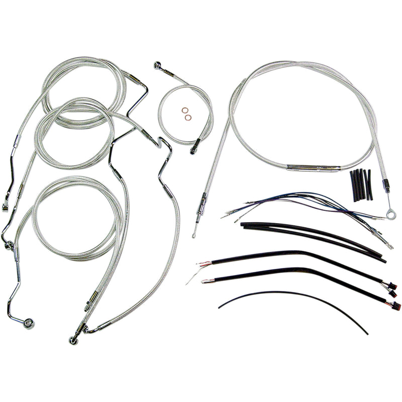 Magnum Shielding Cable Kit - 387481 For Harley Road King 2014-2015