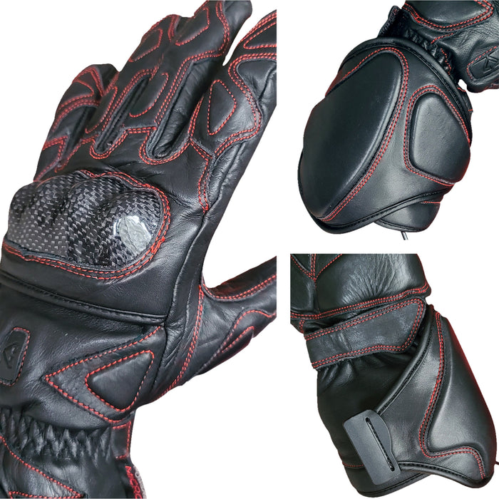 GERBING HEATED CLOTHING 12 V Extreme Hard Knuckle Gloves Black