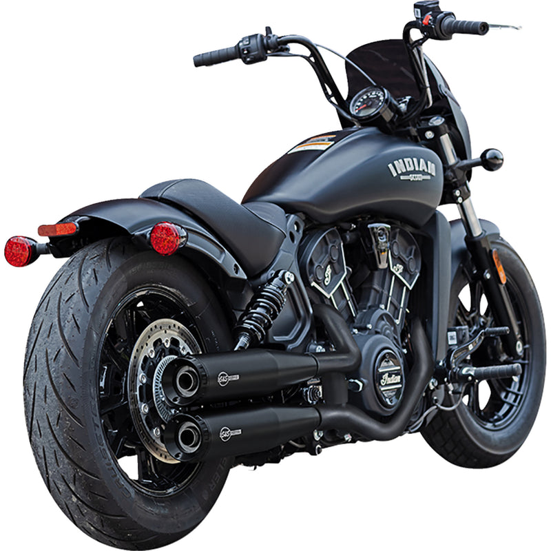 S&S Cycle Grand National Muffler - 4110-266 For Indian Scout 2015-2023