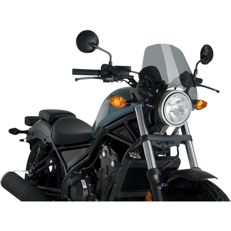 Puig Hi-Tech Parts New Generation Windshield - 3829H Honda Rebel 2017-2022