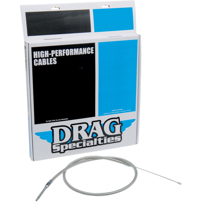 DRAG SPECIALTIES High-Efficiency Braided Stainless Steel Clutch Cable