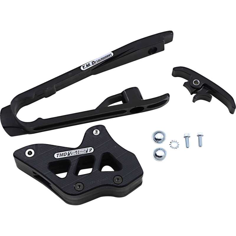 T.m. Designworks Chain Guide And Slider Kit - DCK-KT3-BK KTM Dirt Bikes 2011-2015