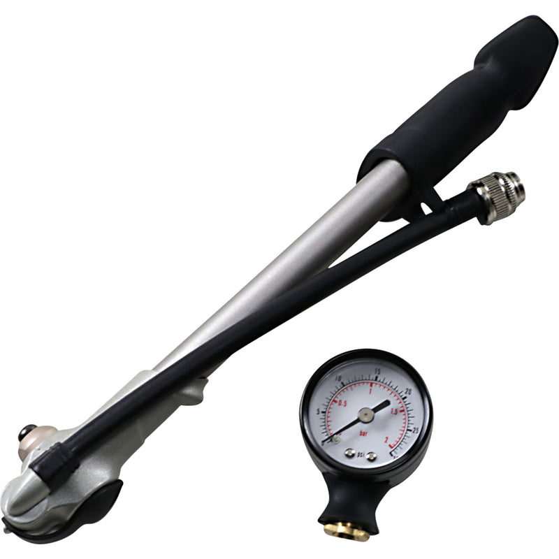 DRAG SPECIALTIES Hi-Pressure Shock Pump Air with Gauge