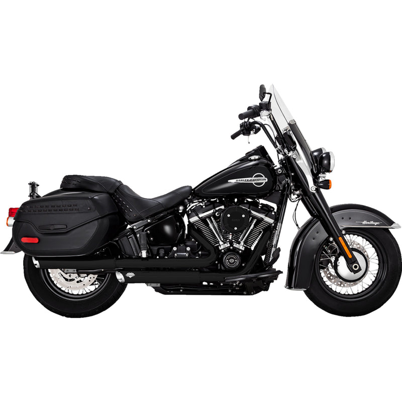 Vance & Hines Twin Slash Muffler - 46379 For Harley Softail Heritage Classic 114 / Softail Heritage Classic / Hydra-Glide Revival 2018-2024