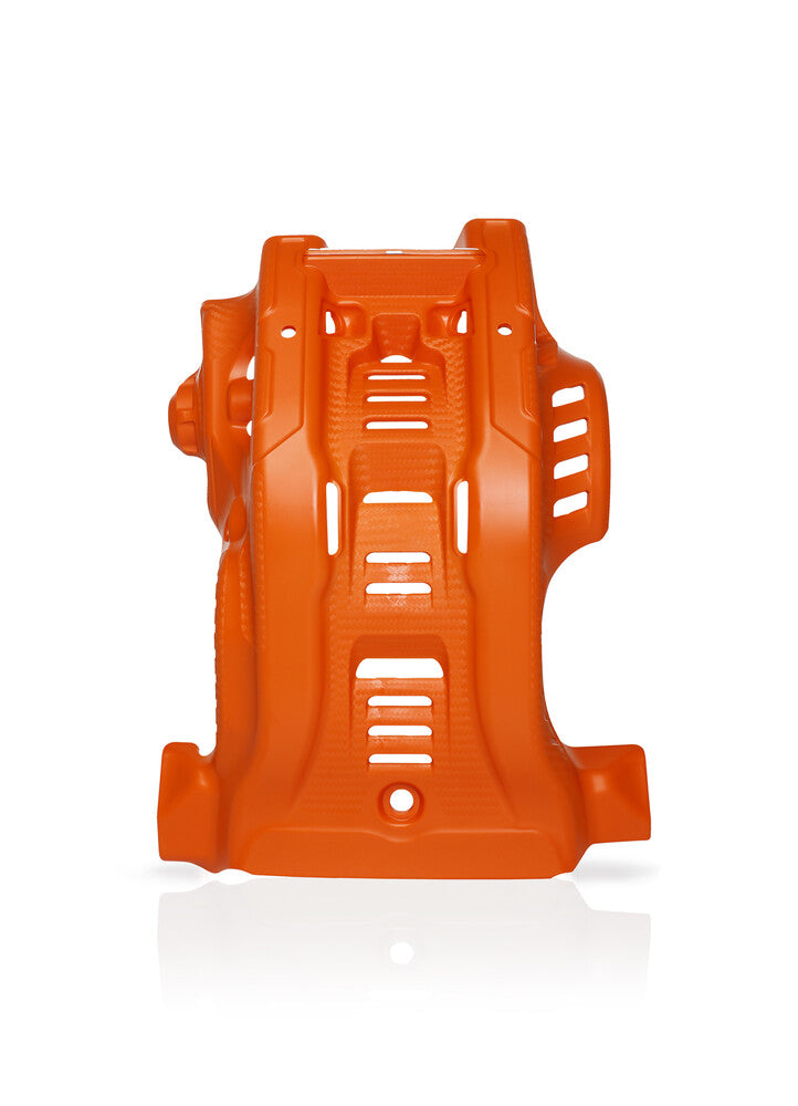Acerbis Skid Plate Orange White - 2791635321 KTM EXC-F 250 / EXC-F 350 / XCF 350 / XCF 450 2020-2023