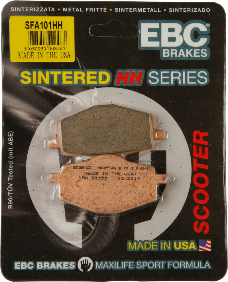 EBC Brake Pads Double-H Sintered - SFA101HH Yamaha 50 / 125 Vino 1987-1992
