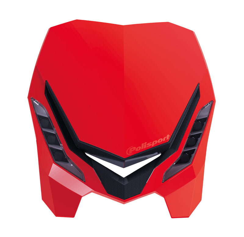 Polisport 64-867084 8670800004 E-BLAZE HEADLIGHT RED/BLACK