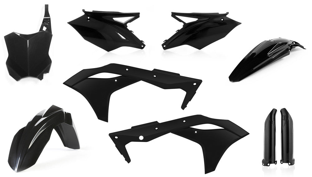 Acerbis 26306-30001 2630630001 FULL PLASTIC KIT BLACK