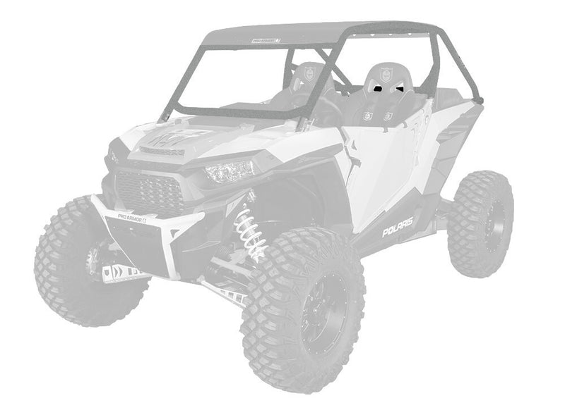 Pro Armor Baja Cage With NO Intrusion Sparkle Silver Metallic - P141C023SSM Polaris RZR 2014-2018