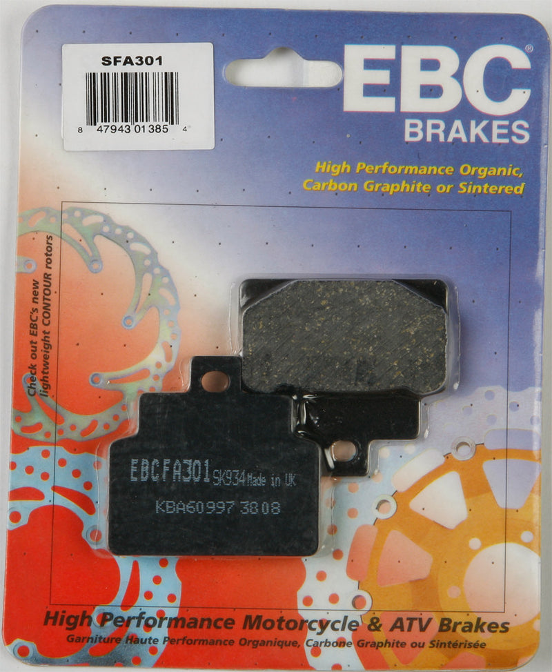 Ebc Brake Pads Organic - SFA301 Aprilia Mojito 125 2007-2008