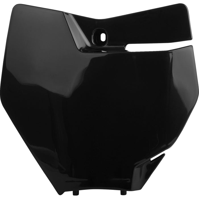 POLISPORT 0520-2138 8664900003 Front Number Plate Number Plate - Black - KTM