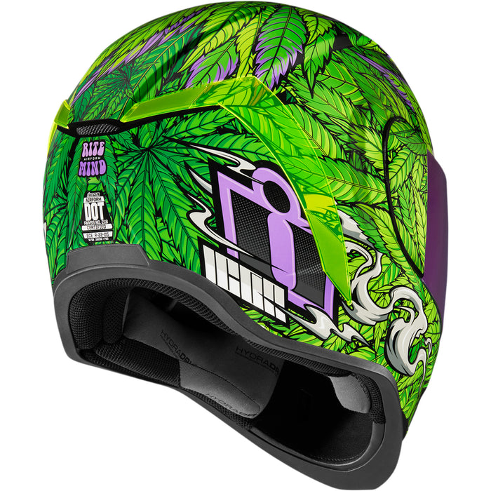ICON 0101-14082 Airform™ Ritemind Glow™ Helmet Airform™ Helmet - Ritemind Glow™ - Green - XL
