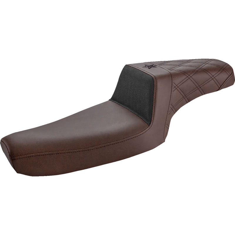 Saddlemen Unknown Industries Seat - UN79-03-173BR For Harley Sportster 1979-2003