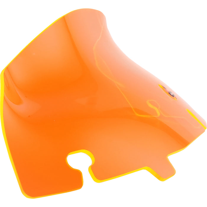 KLOCK WERKS 2310-0743 KWW-01-0648 Ice Kolor Flare™ Windshield - 4" - Orange Ice - FLH