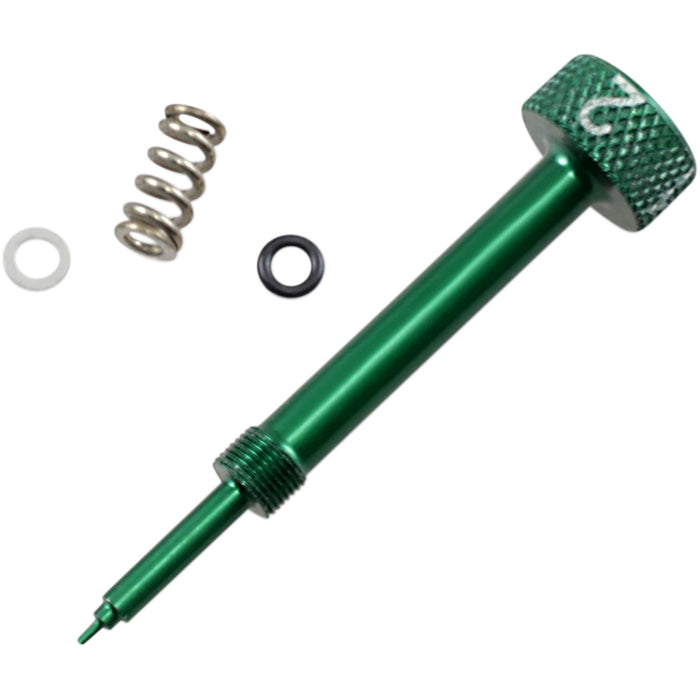 MOOSE OFFROAD 1050-0214 FMS01-GR Fuel Mixture Screw by Zip-Ty green