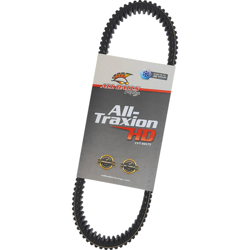 All Balls All-Traxion Belt - 25-9019 For Ski-Doo Snowmobiles 2003-2024 | Can-Am UTVs 2018-2025